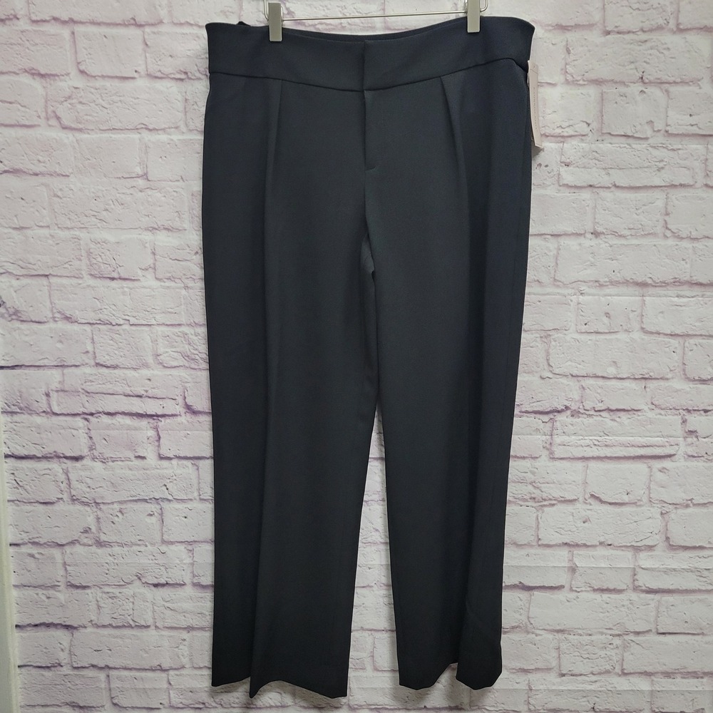 NEW Katherine Kelly Pleated Miley Pants Trouser Womens 14 Minimalist Office Chic